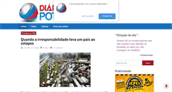 Desktop Screenshot of diariodopotengi.com